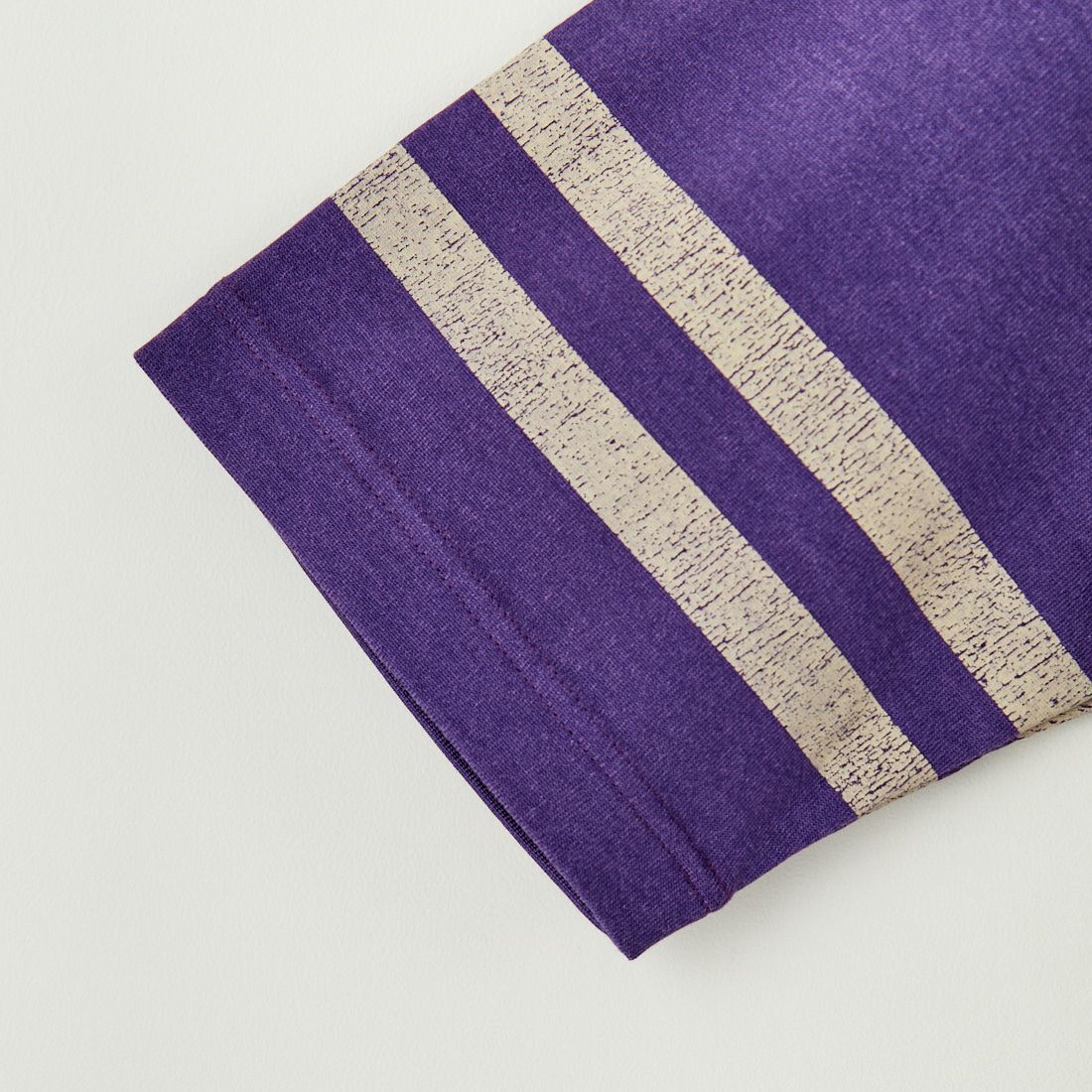 St.Johns 3rd club [セントジョンズサードクラブ] 67 七分袖Tシャツ [SJ25-045] PURPLE/WHT