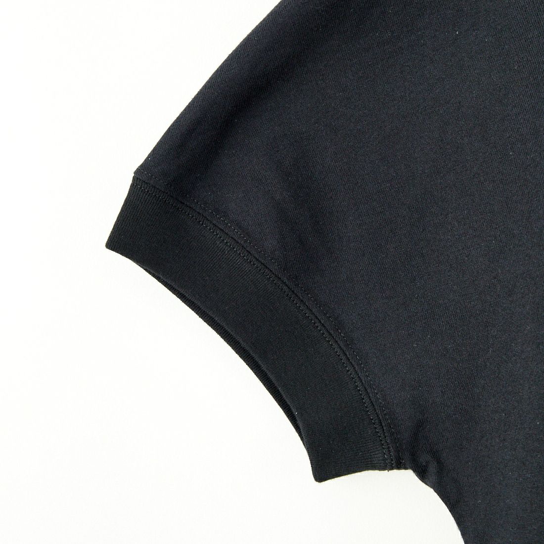 Americana × JEANS FACTORY [アメリカーナ × ジーンズファクトリー] 別注 ラウンドヘム バックプリントTシャツ [ASO-M-790-3-JF] BLACK
