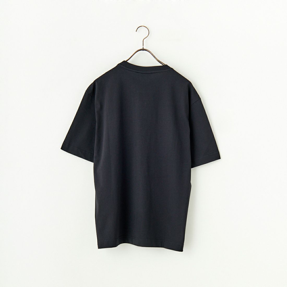 MAISON KITSUNE [メゾン キツネ] エンボスプロフィールフォックス オーバーサイズTシャツ [OM00116KJ7016] P199 BLACK