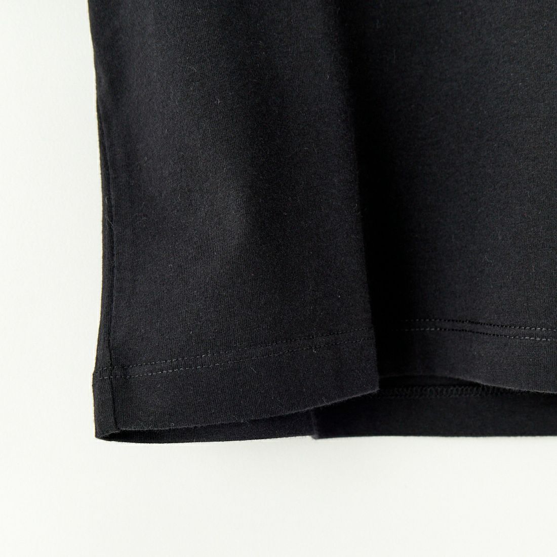 MAISON KITSUNE [メゾン キツネ] ベビーフォックスパッチ クロップドTシャツ [MW00105KJ0008] P199 BLACK