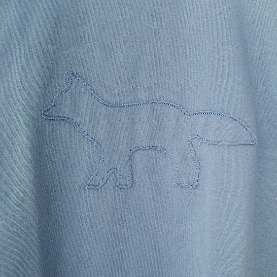 MAISON KITSUNE [メゾン キツネ] クラフトプロフィールフォックス コンフォートTシャツ [OM00121KJ0118] 0074 ZINC
