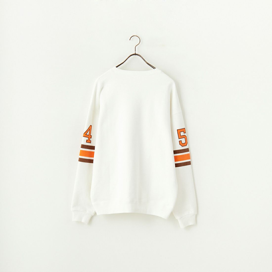 JACKSON MATISSE [ジャクソンマティス] ナンバリングロゴスウェット [JM25SS006] BRN/ORG