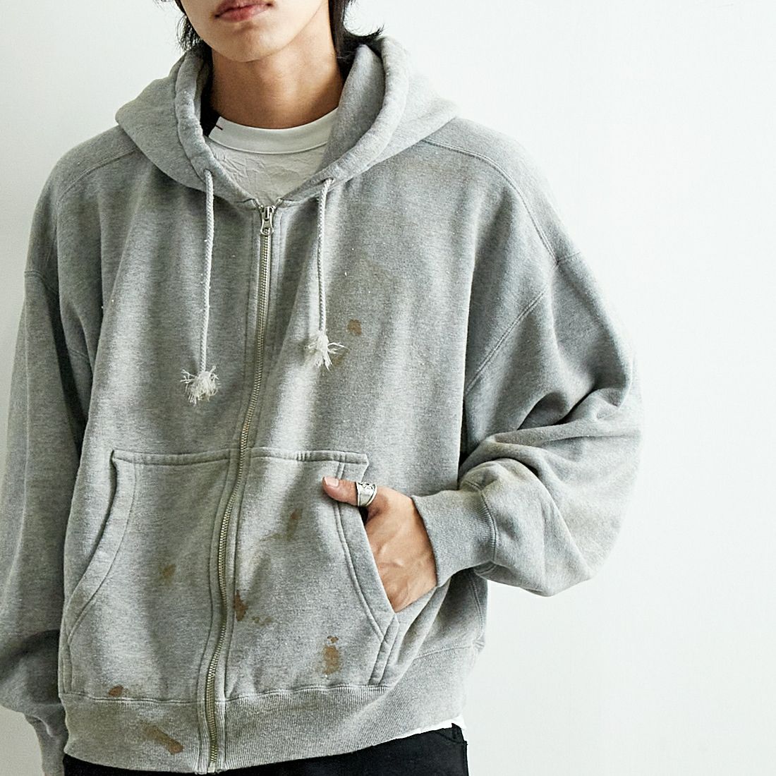 JACKSON MATISSE [ジャクソンマティス] ジップアップパーカー [JM25SS009] GREY
