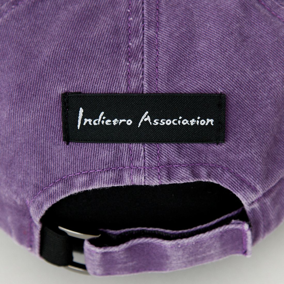 Indietro Association [インディエトロアソシエーション] ロゴキャップ [IA-25-116] PURPLE