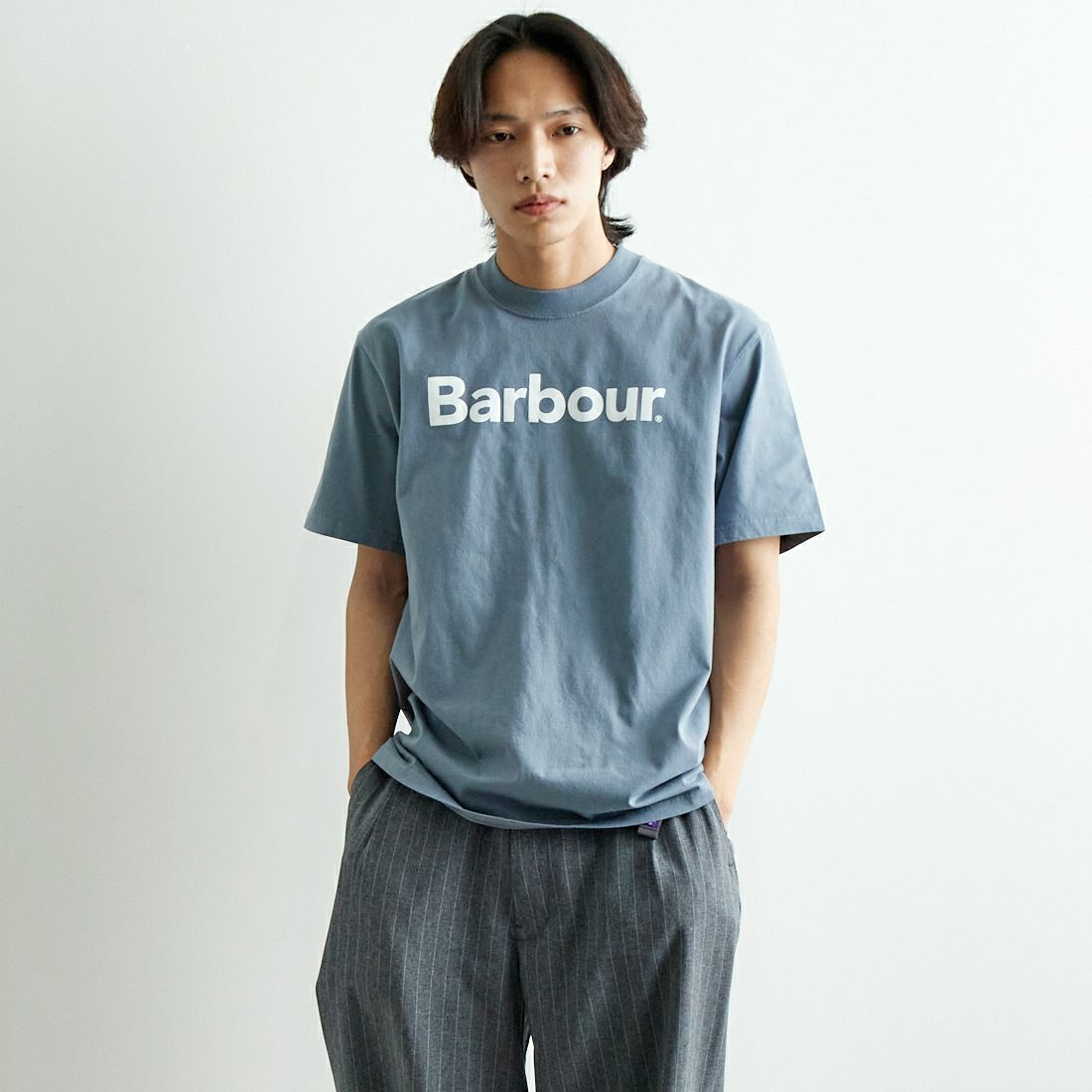 WASHED BLU&&モデル身長：179cm 着用サイズ：40&&