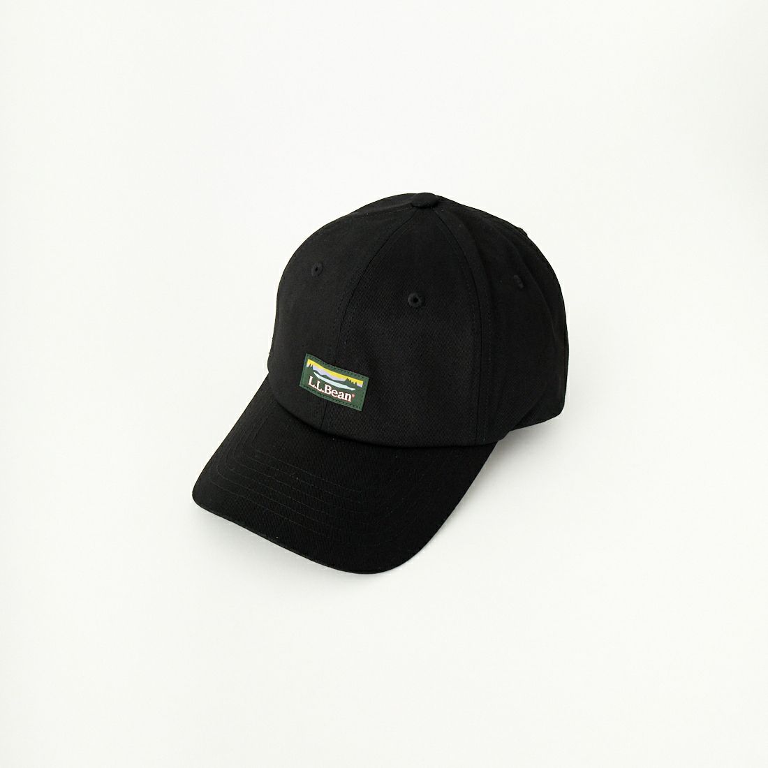 L.L.BEAN [エルエルビーン] コットンツイル6パネルキャップ [250079601] 01 BLACK