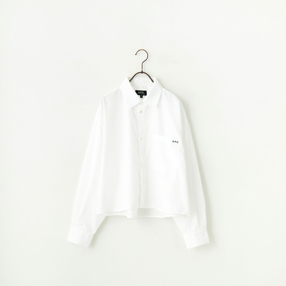 A.P.C. [アー・ペー・セー] ショートストレートシャツ [CHEMISE-SARAH 