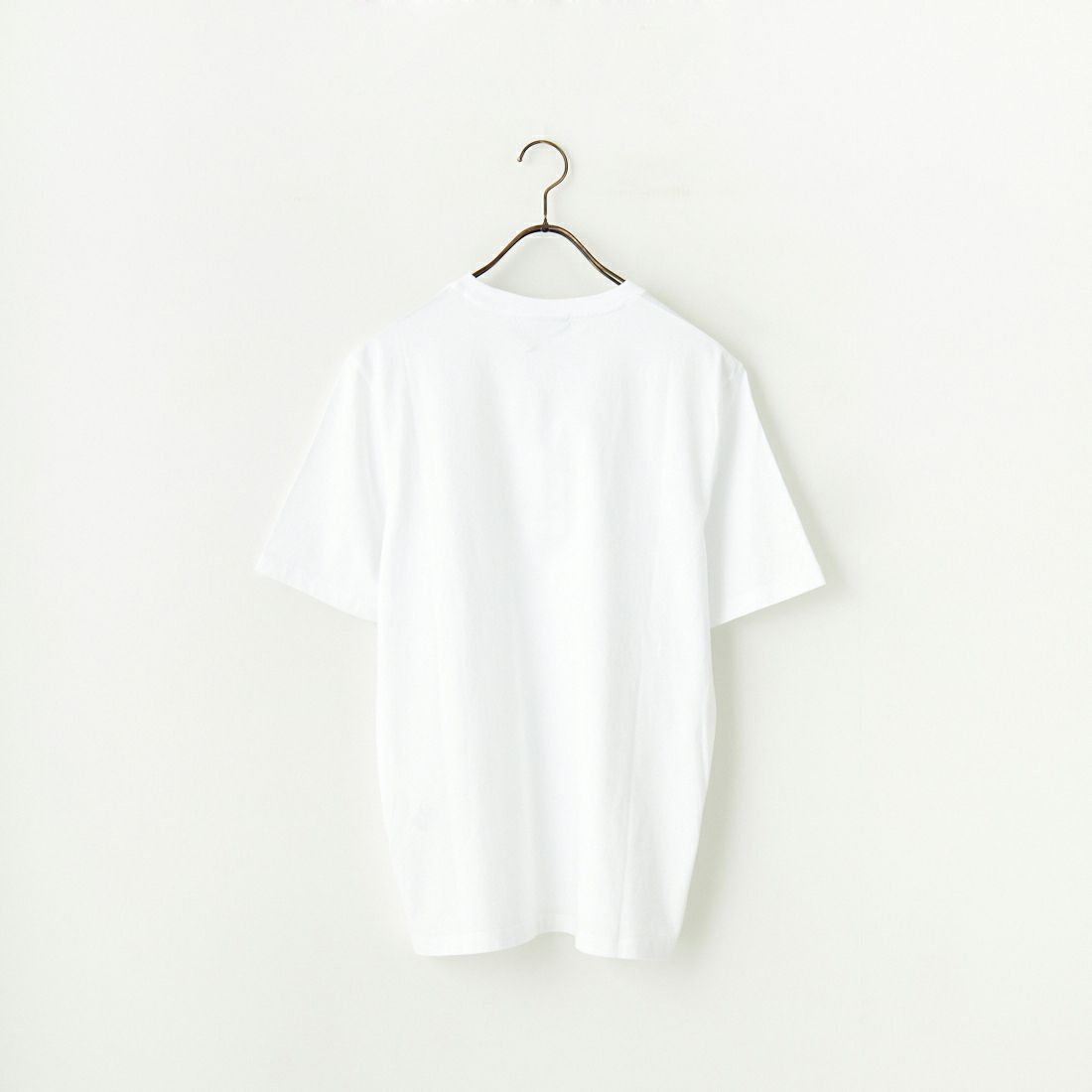 MAISON KITSUNE [メゾン キツネ] チラックスフォックスパッチ レギュラーTシャツ [LM00110KJ0008] P100 WHITE