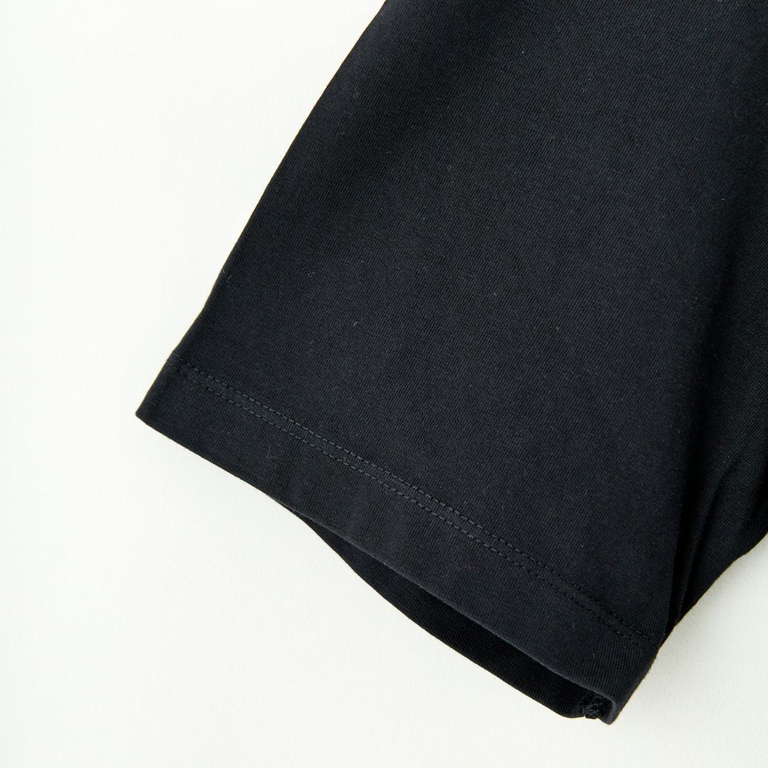 MAISON KITSUNE [メゾン キツネ] チラックスフォックスパッチ レギュラーTシャツ [LM00110KJ0008] P199 BLACK