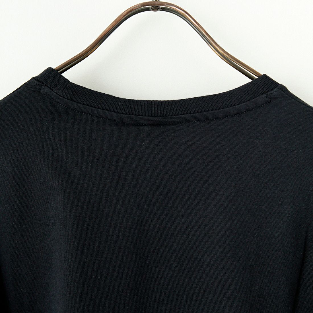 MAISON KITSUNE [メゾン キツネ] チラックスフォックスパッチ レギュラーTシャツ [LM00110KJ0008] P199 BLACK