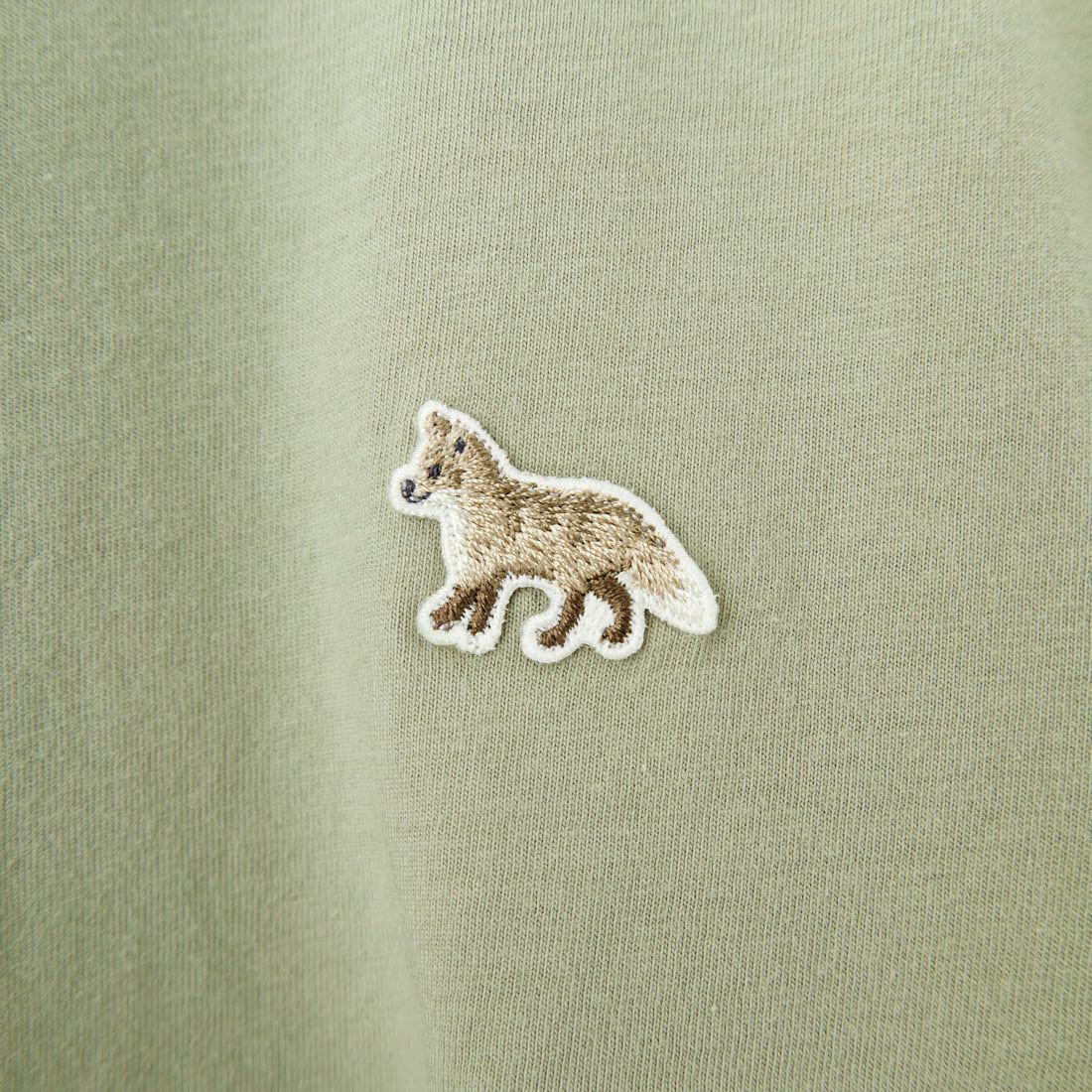 MAISON KITSUNE [メゾン キツネ] ベビーフォックスパッチ コンフォートTシャツ [OW00107KJ0008] 0094 COURT