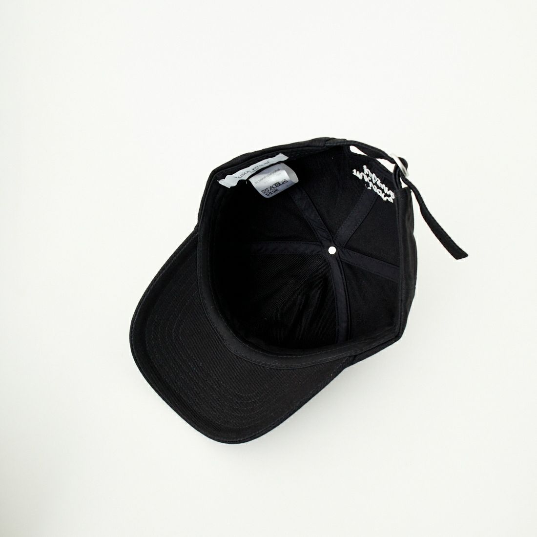 MAISON KITSUNE [メゾン キツネ] ラージフォックスヘッド 6パネルキャップ [MM06103WW0096] P199 BLACK