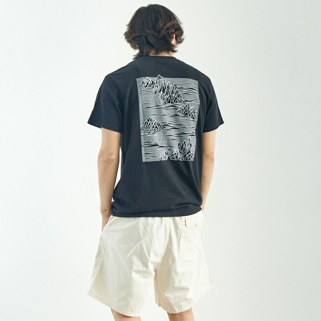 BLK&&モデル身長：179cm 着用サイズ：M&&
