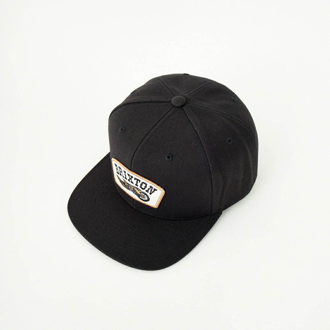 BRIXTON [ブリクストン] ローラー スナップバックキャップ [11803] BLACK