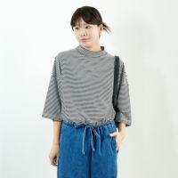 9L BORDER&&モデル身長：167cm 着用サイズ：F&&