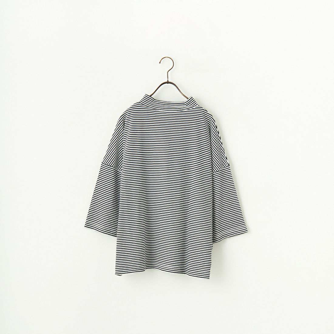 ESTROISLOSE [エストゥロワルーズ] プレミアム天竺 7分袖ボーダーTシャツ [EC23116-B] 9L BORDER