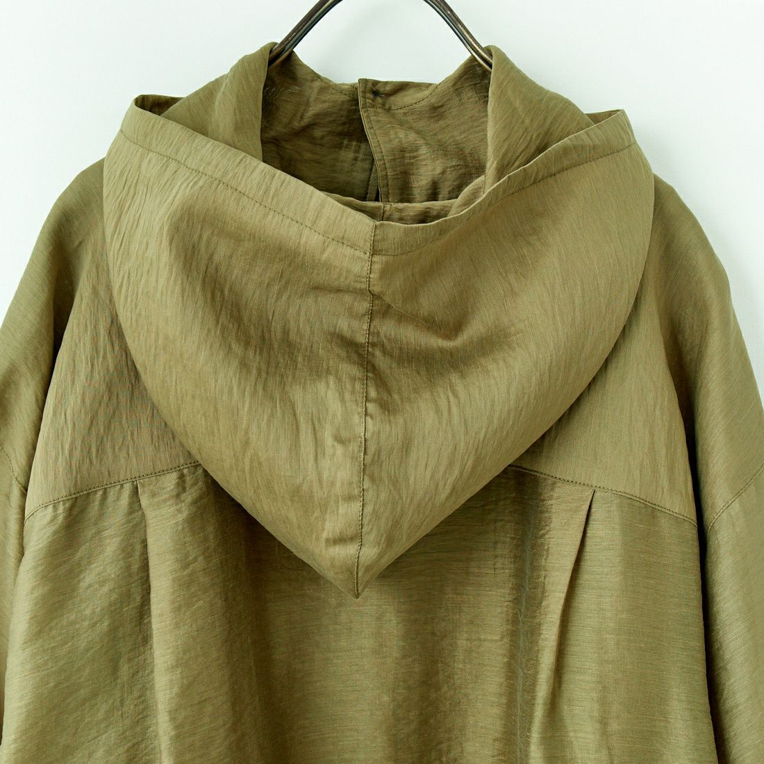 KHA:KI [カーキ] フーデッドシアーシャツ [MIL25HBL3143] KHAKI