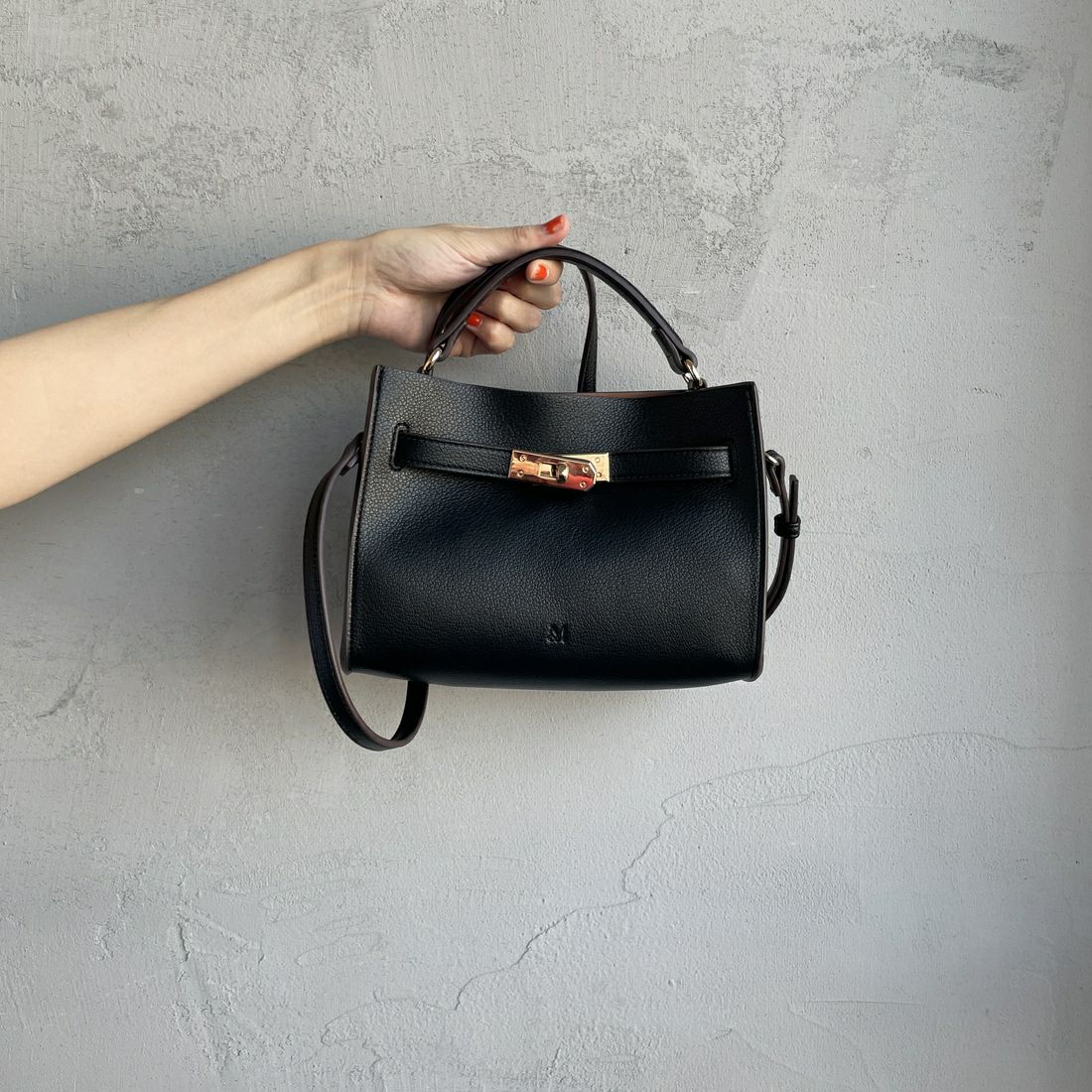 &MyuQ [アンドミューク] AGLAIA ミニ2WAYバッグ [MCB086] BLACK