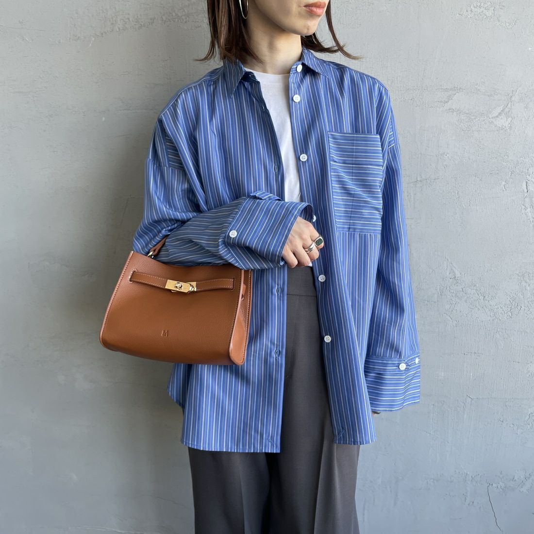 &MyuQ [アンドミューク] AGLAIA ミニ2WAYバッグ [MCB086] CAMEL