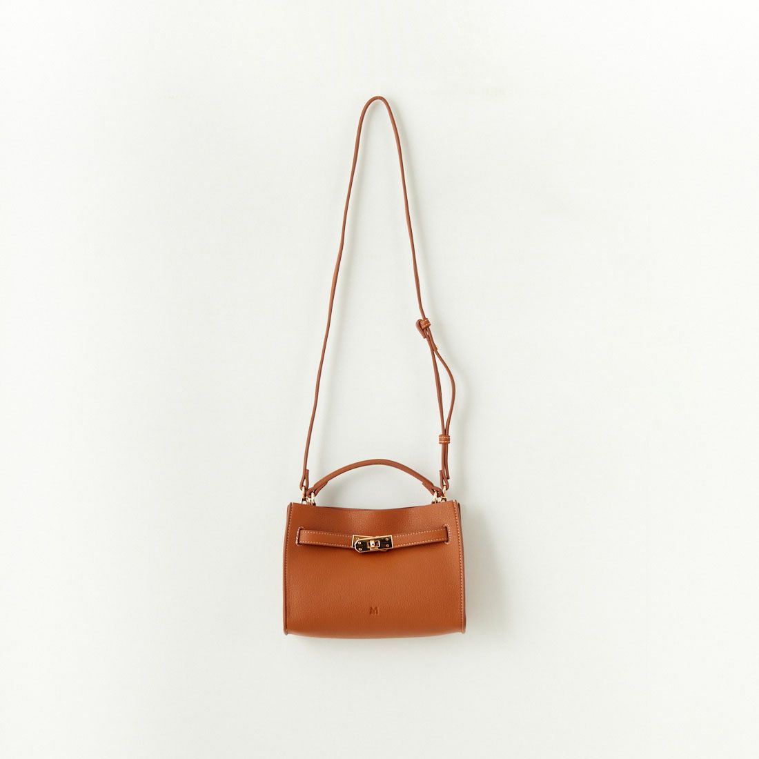 &MyuQ [アンドミューク] AGLAIA ミニ2WAYバッグ [MCB086] CAMEL