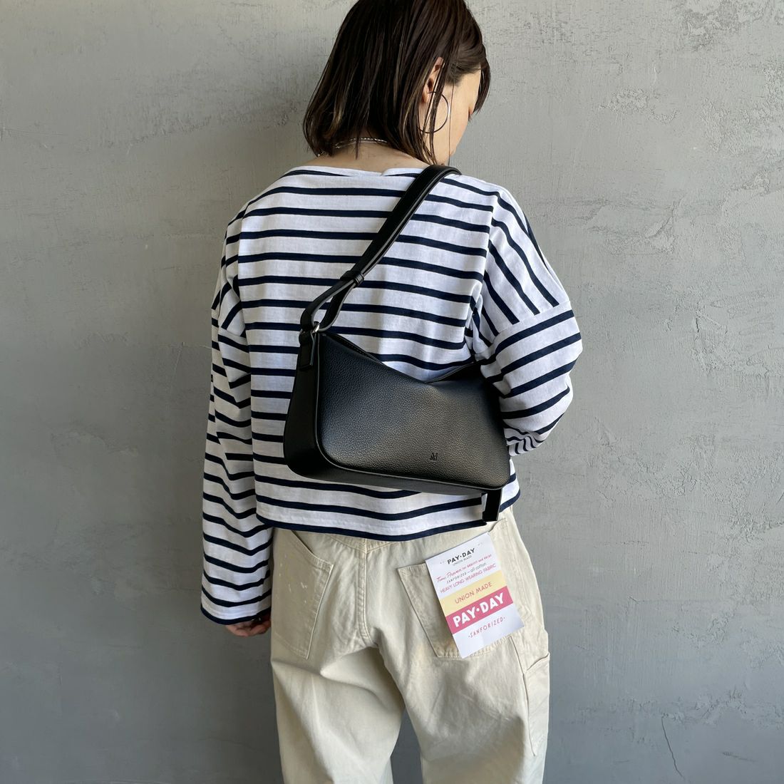 &MyuQ [アンドミューク] UPIS ショルダーバッグ [MCB083] BLACK