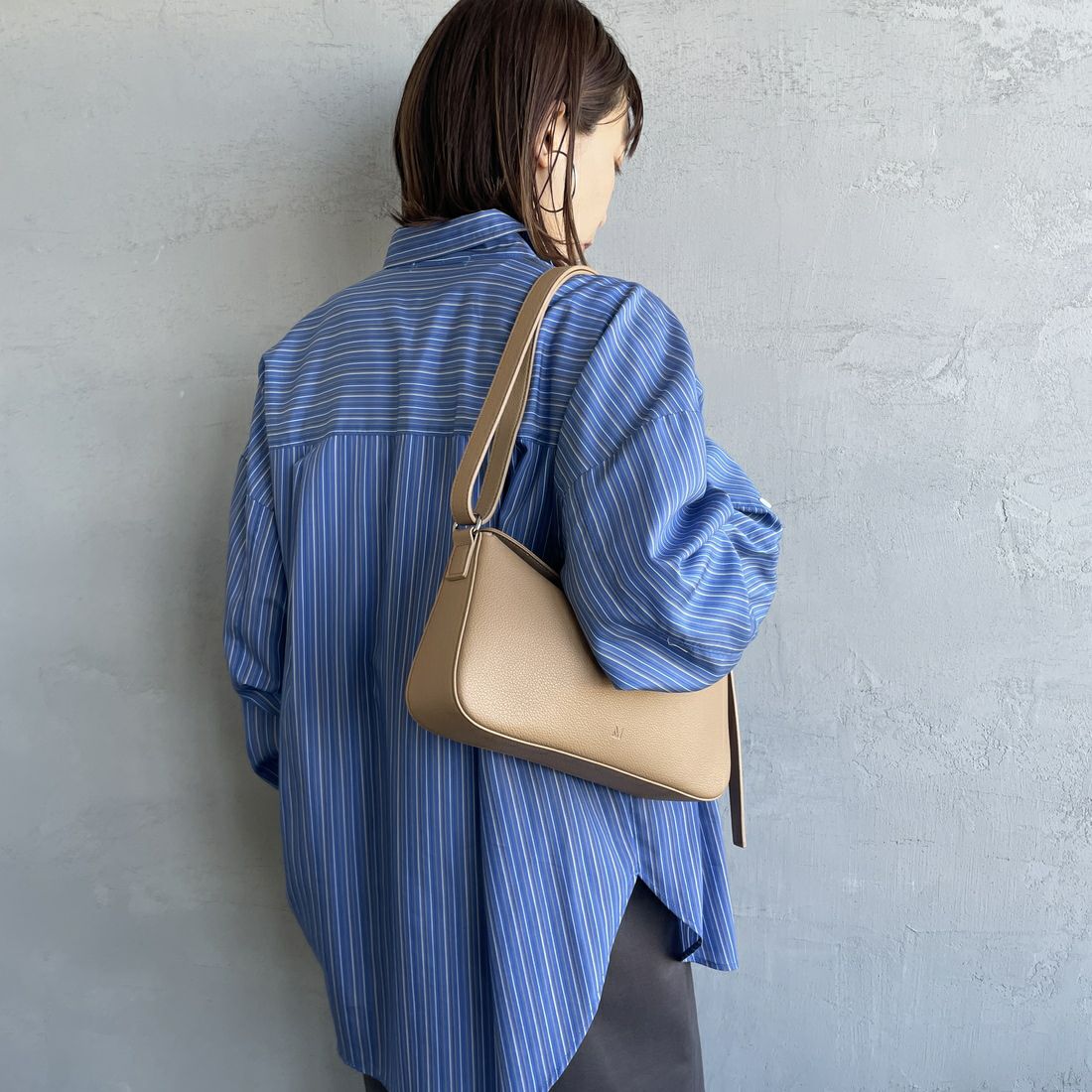 &MyuQ [アンドミューク] UPIS ショルダーバッグ [MCB083] LT.BEIGE