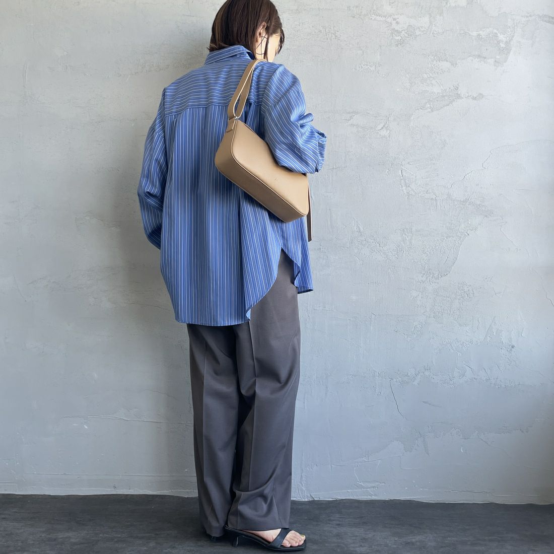 &MyuQ [アンドミューク] UPIS ショルダーバッグ [MCB083] LT.BEIGE