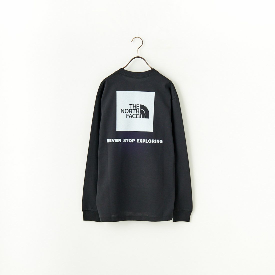 THE NORTH FACE [ザ ノースフェイス] ロングスリーブバックスクエアロゴTシャツ [NT32442]
