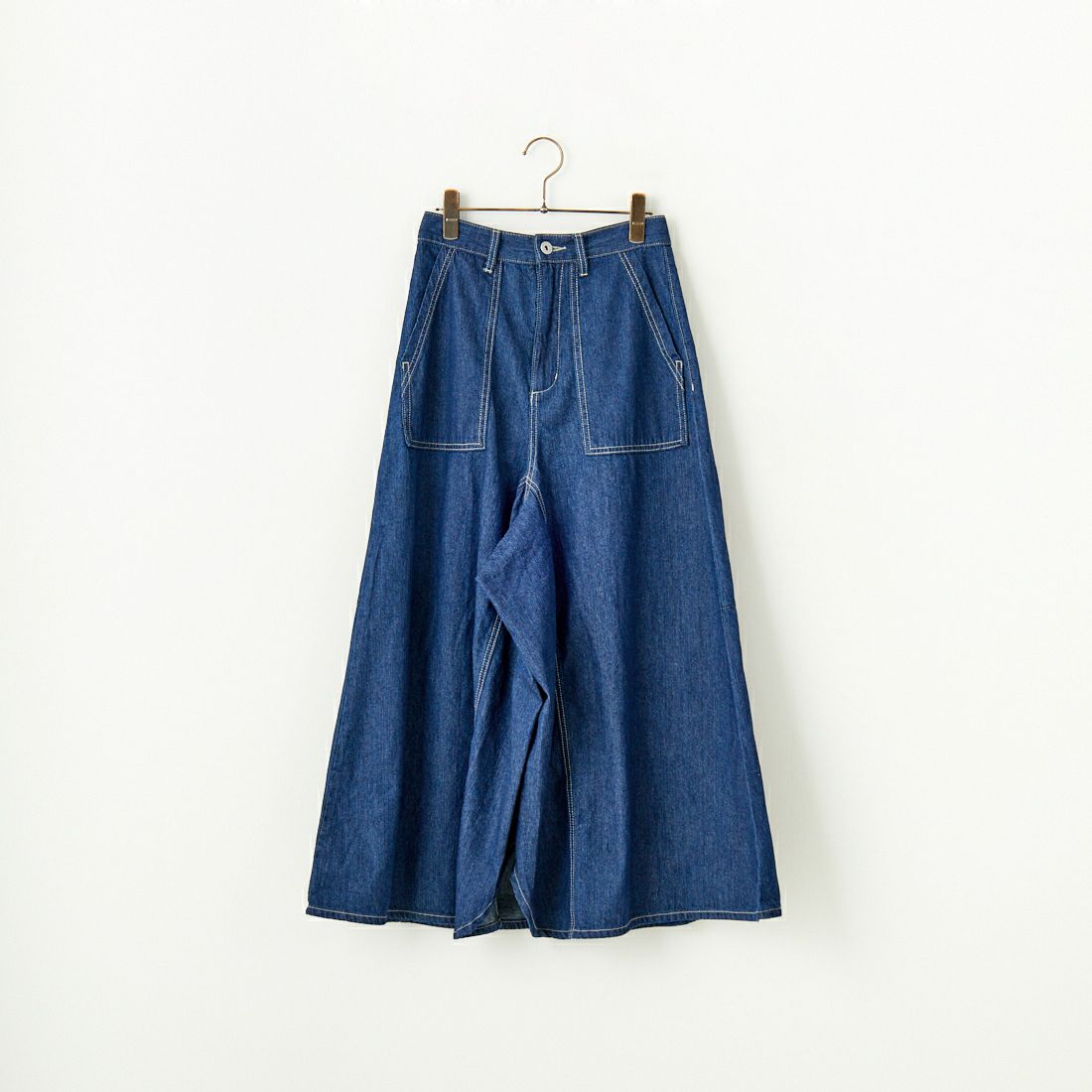 Kelen [ケレン] フロントパンツバックスカートデニム [LKL25HPT2091] ONE WASH