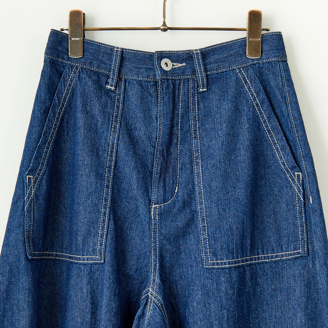 Kelen [ケレン] フロントパンツバックスカートデニム [LKL25HPT2091] ONE WASH