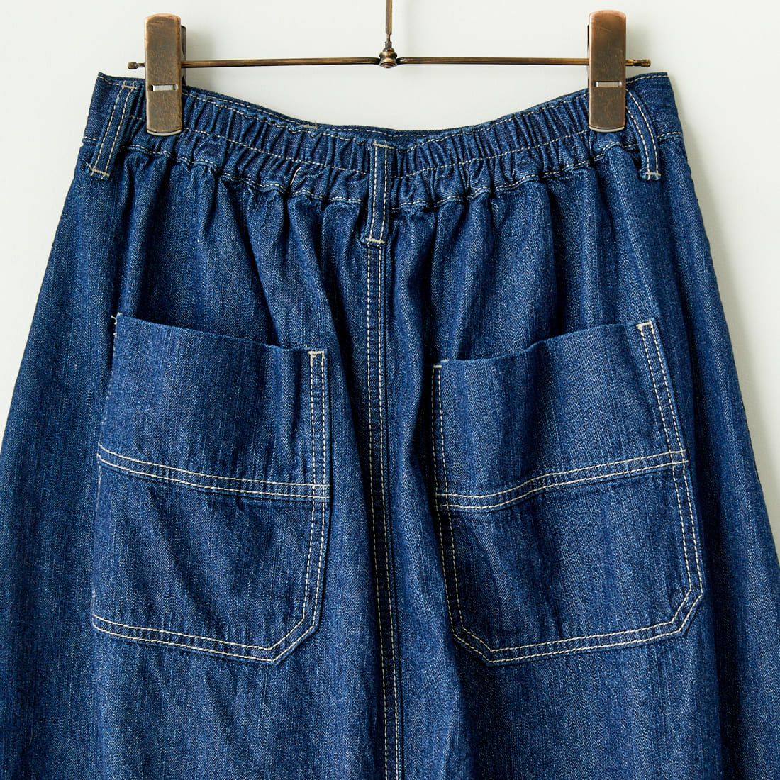 Kelen [ケレン] フロントパンツバックスカートデニム [LKL25HPT2091] ONE WASH