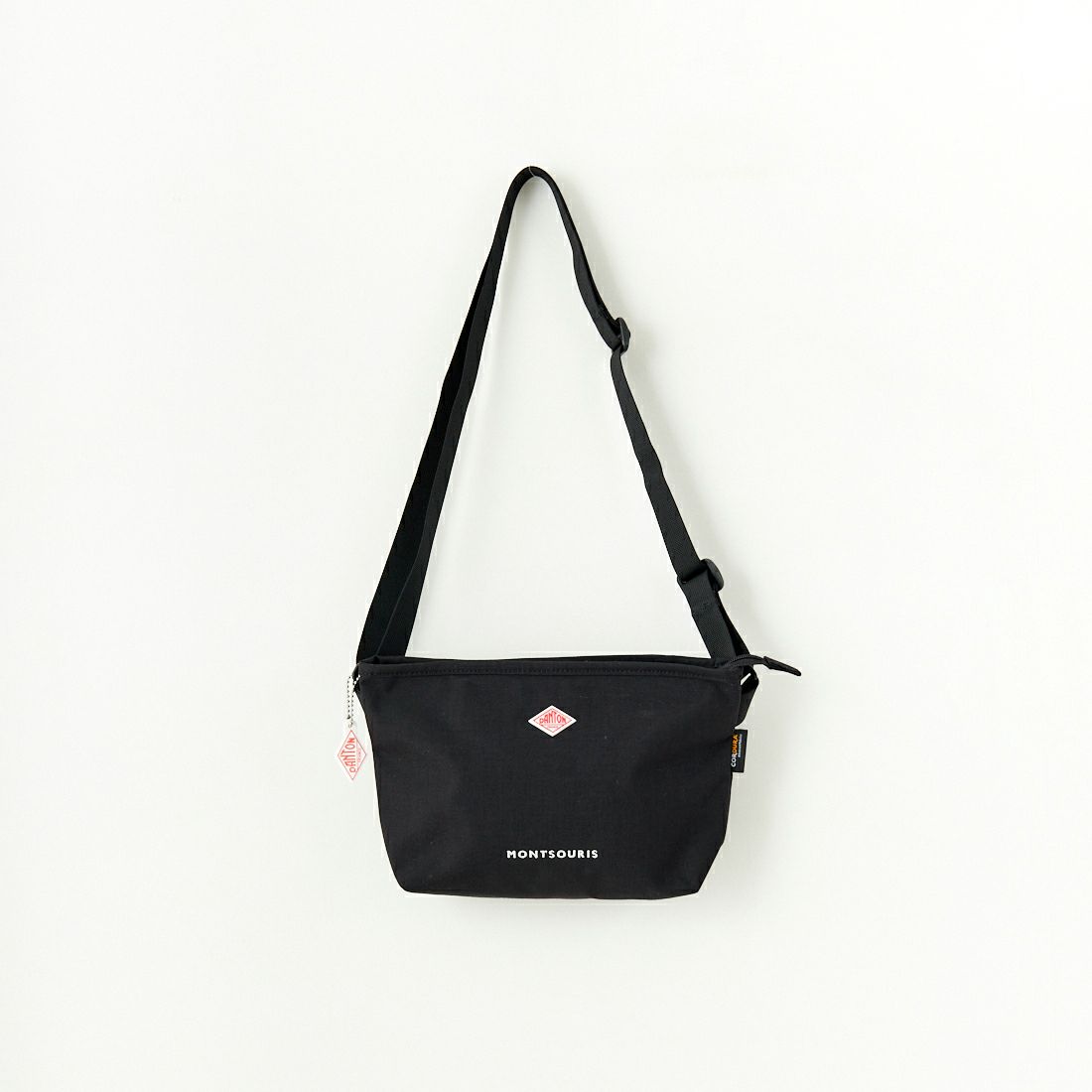 DANTON [ダントン] コーデュラキャンバスショルダーバッグ [MONTSOURIS] BLACK
