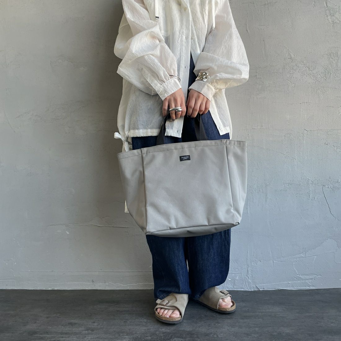 STANDARD SUPPLY [スタンダードサプライ] ビートートバッグ S [4100632] 12 GREY