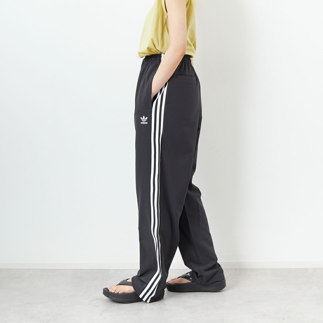 adidas Originals [アディダス オリジナルス] ORI トラックパンツ [DB102] JX8968 &&モデル身長：160cm 着用サイズ：S&&