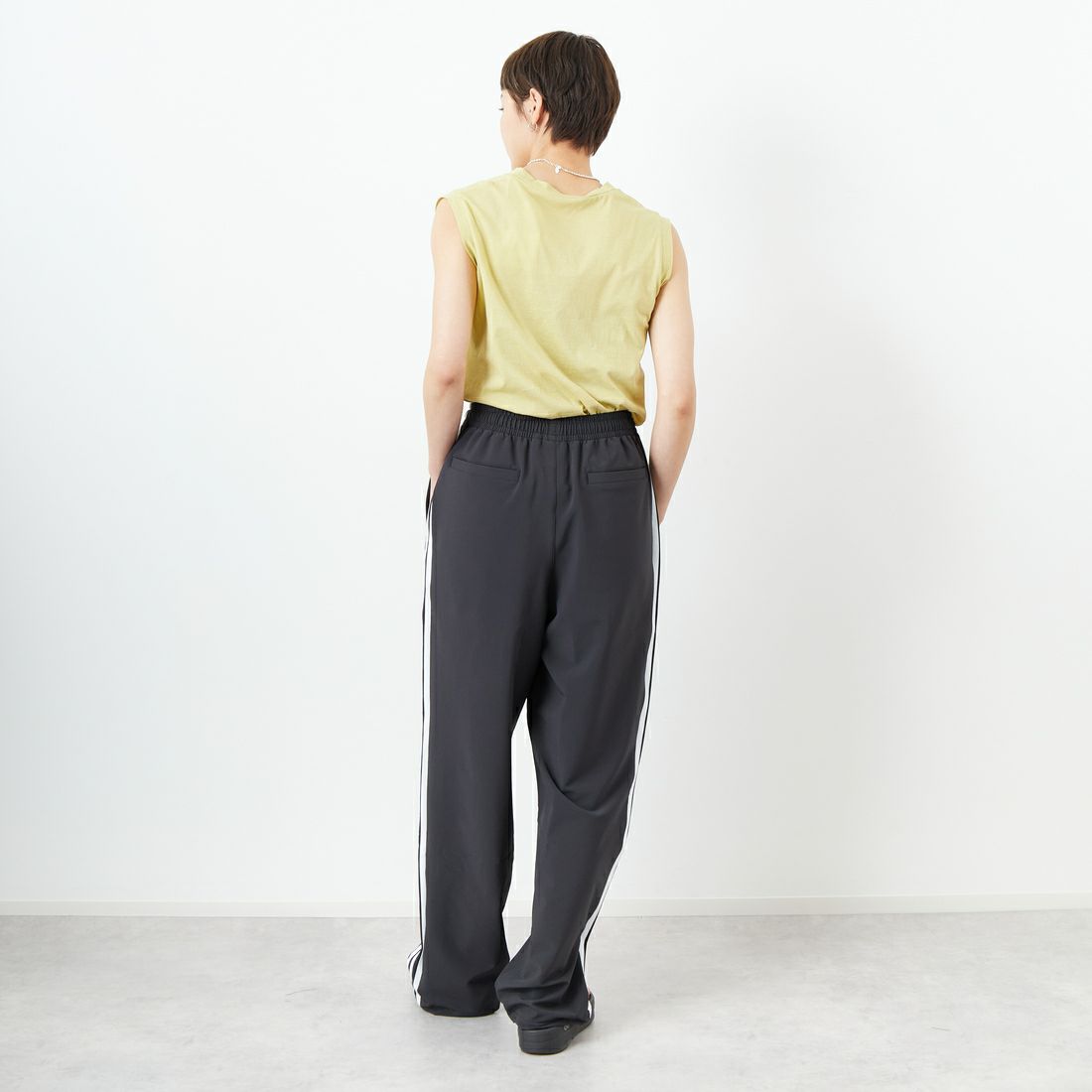 adidas Originals [アディダス オリジナルス] ORI トラックパンツ [DB102] JX8968 &&モデル身長：160cm 着用サイズ：S&&