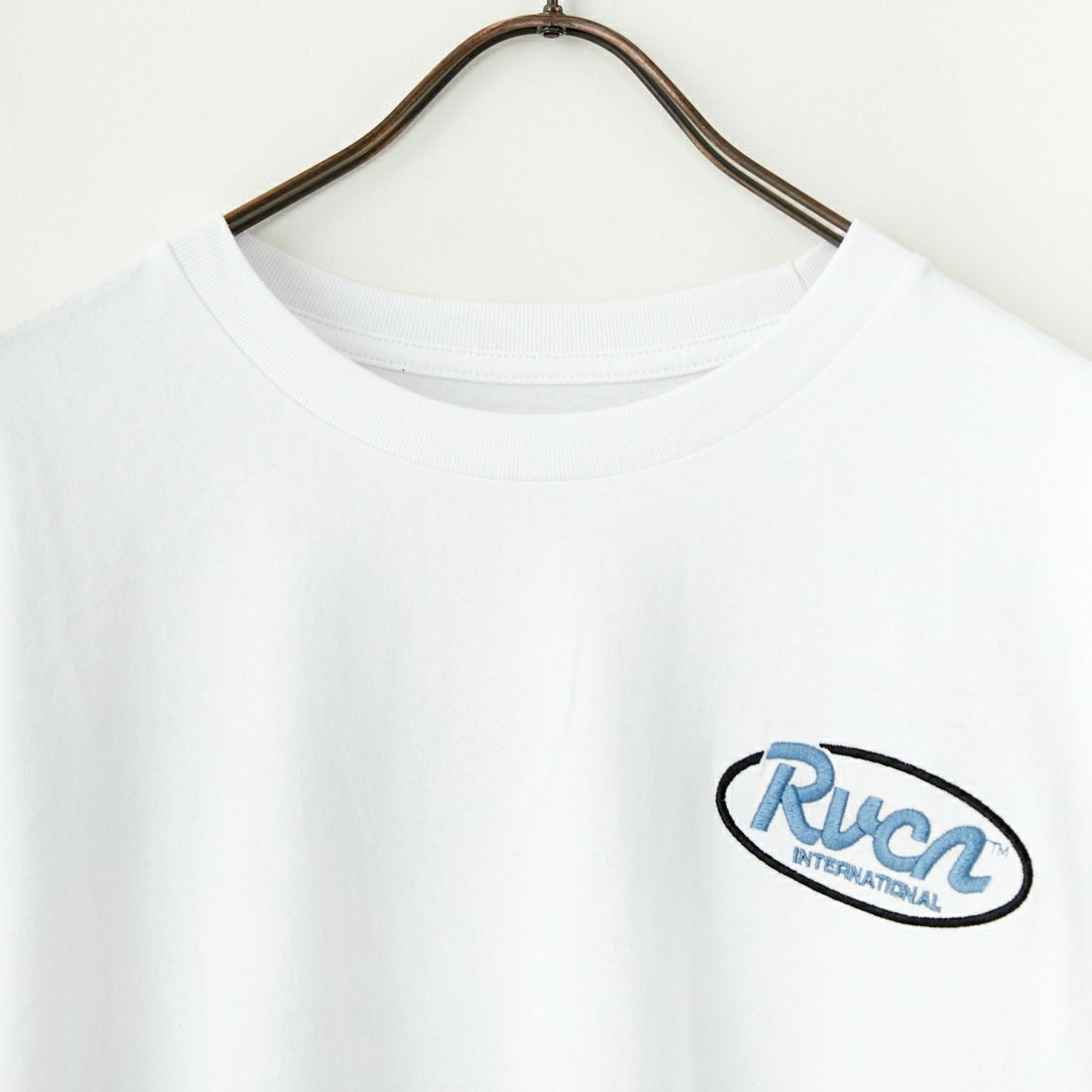 RVCA [ルーカ] RANCHスクリプトロゴショートスリーブTシャツ [BF041-256] WHT
