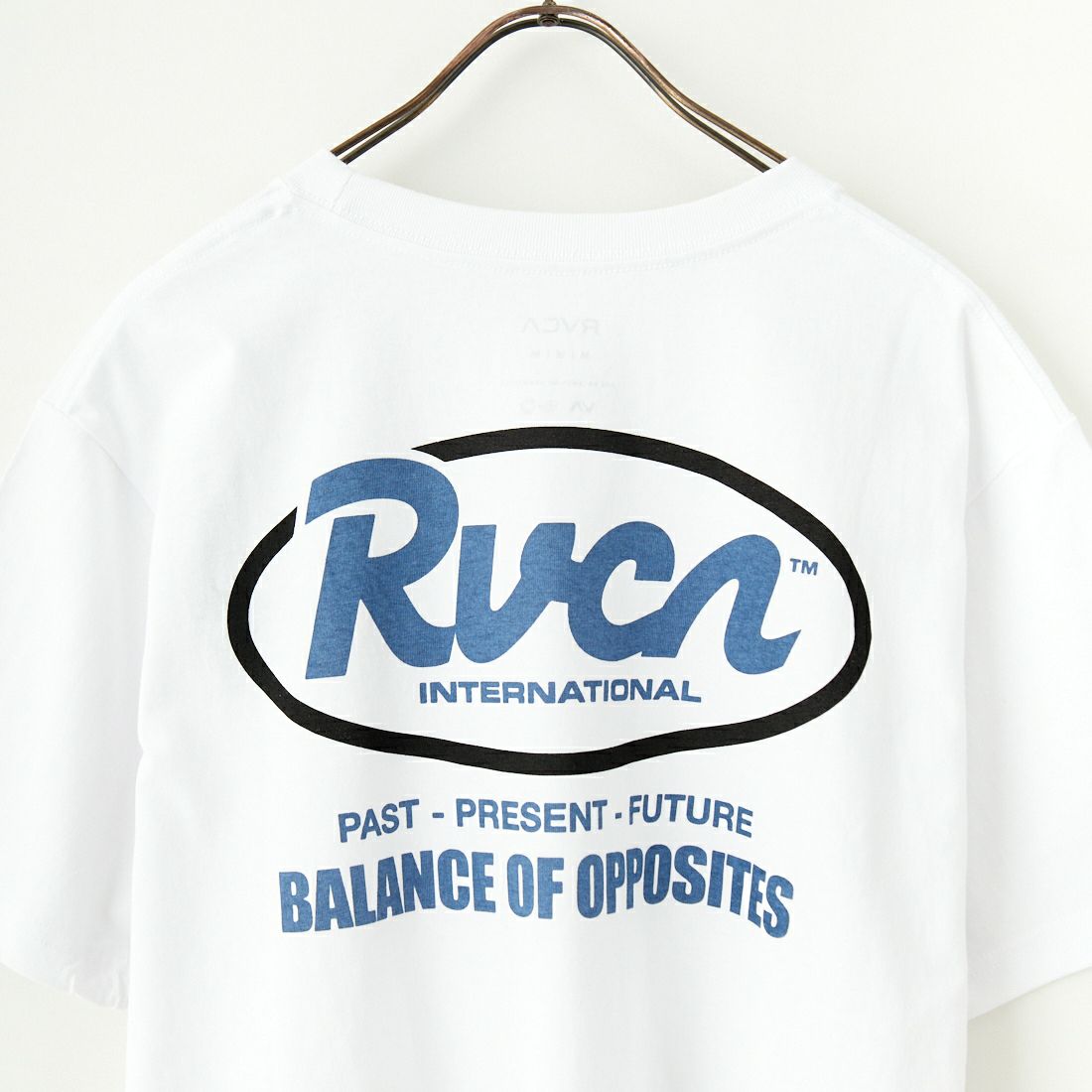 RVCA [ルーカ] RANCHスクリプトロゴショートスリーブTシャツ [BF041-256] WHT