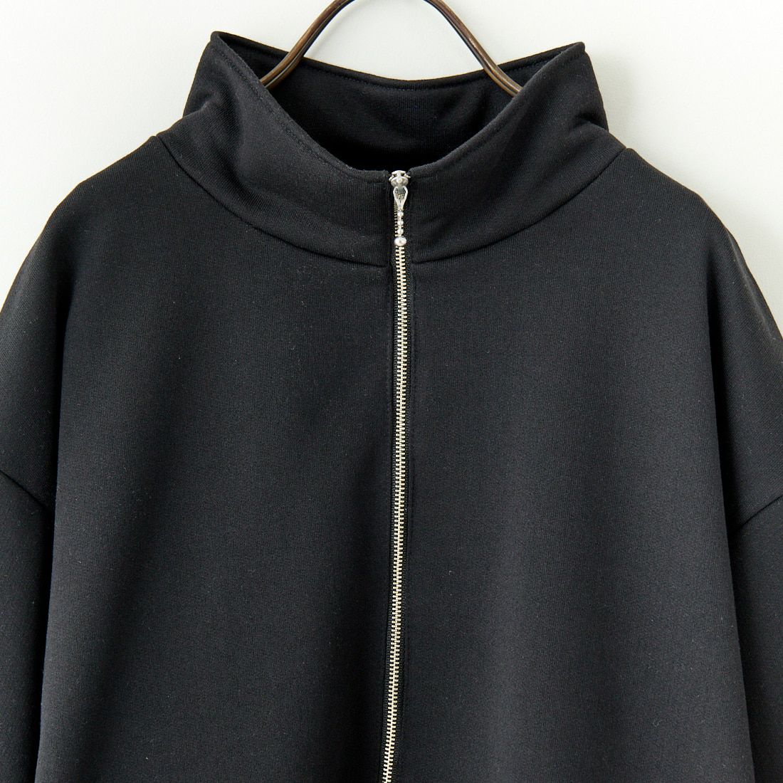 KHA:KI [カーキ] ハーフジップスウェットシャツ [MIL25HCS3429] BLACK