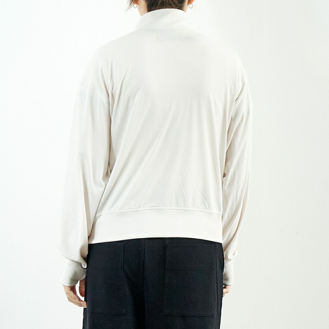L.L.BEAN [エルエルビーン] メンズ アボットフルジップジャケット [5175-9139] 28 IVORY &&モデル身長：167cm 着用サイズ：M&&