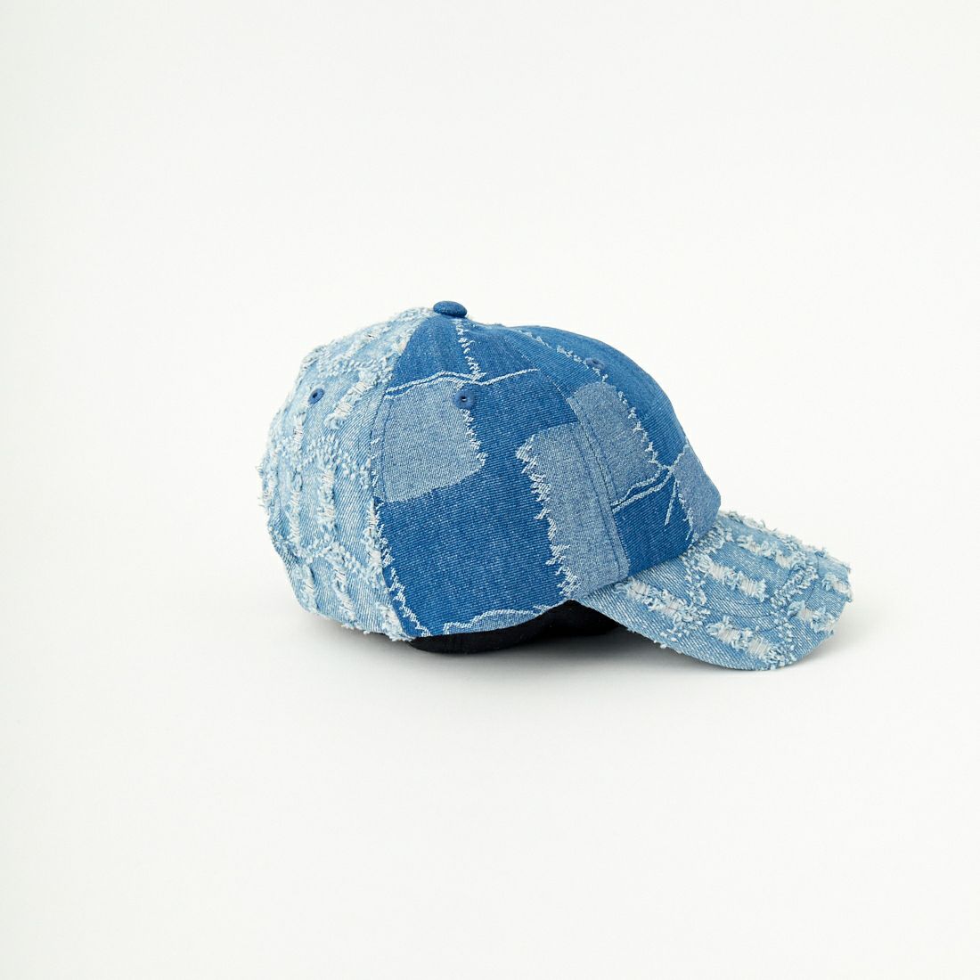 KANGOL [カンゴール] デニムマッシュアップ ベースボールキャップ [231069627] 71 MED BLU