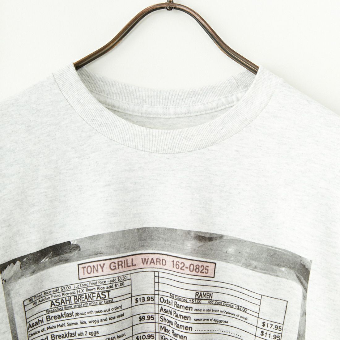 Tony Taizsun [トニータイズサン] TONY GRILL ロングスリーブTシャツ [25SP-011] ASH