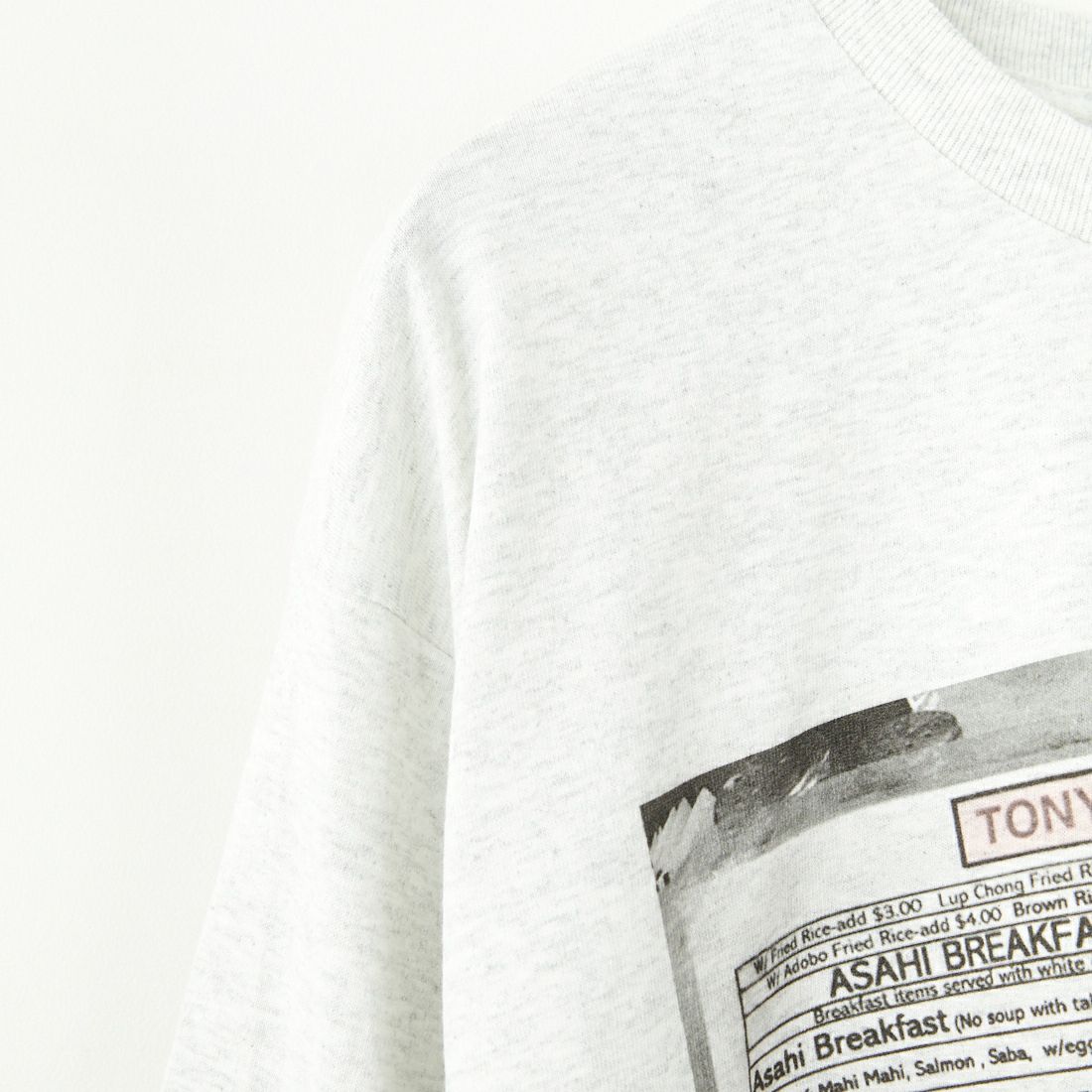 Tony Taizsun [トニータイズサン] TONY GRILL ロングスリーブTシャツ [25SP-011] ASH