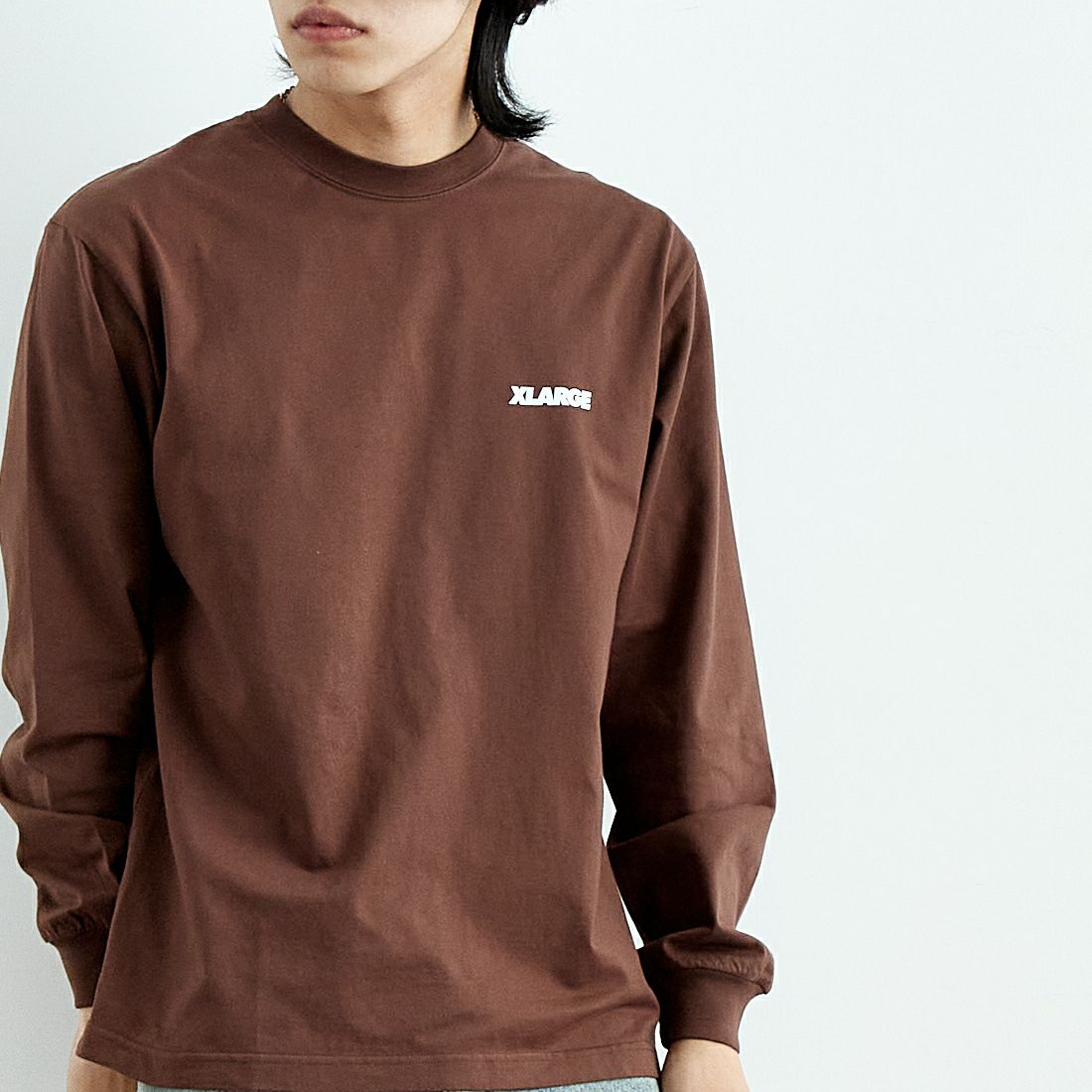 XLARGE [エクストララージ] ロングスリーブTシャツ [101251011006] BROWN