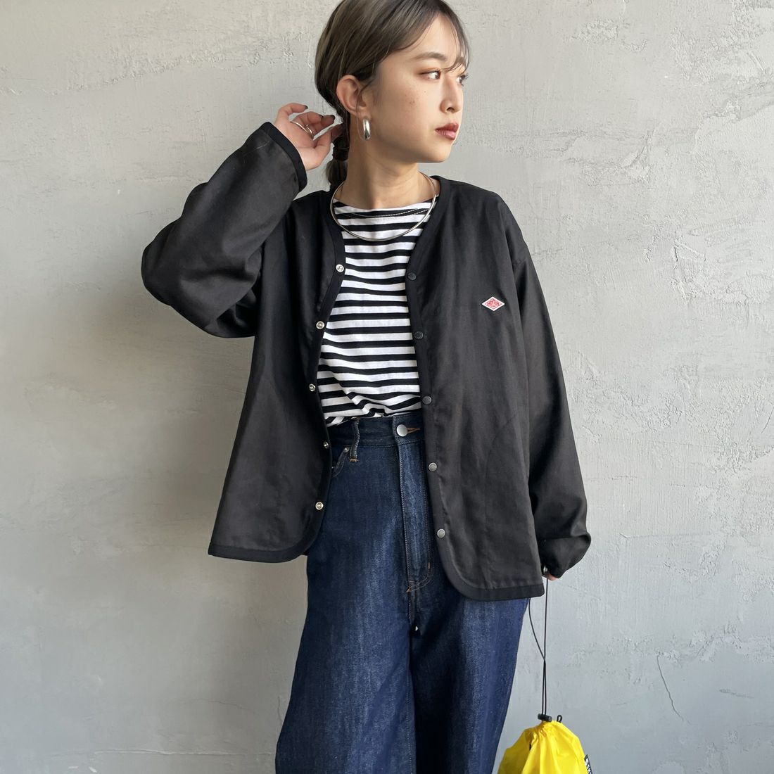 BLACK&&モデル身長：150cm 着用サイズ：36&&