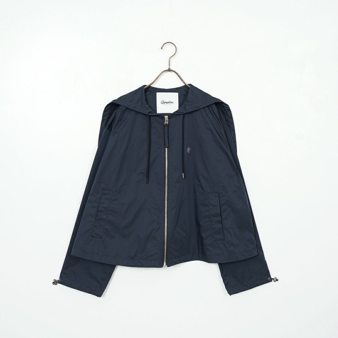 Gymphlex [ジムフレックス] ショートジップジャケット [GY-A0682HCM] BLACK