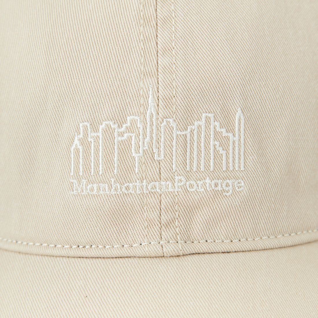 MANHATTAN PORTAGE [マンハッタンポーテージ] ウォッシュドツイル6パネルキャップ [MP319-25S00] 006 BEIGE