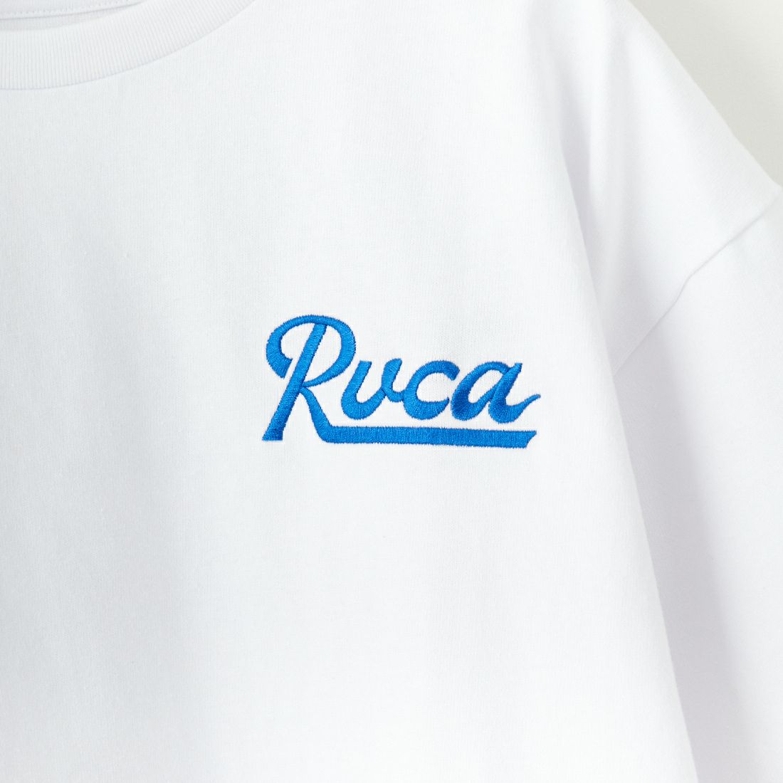 RVCA [ルーカ] スクリプトシールド ショートスリーブTシャツ [BF041-254] WHT