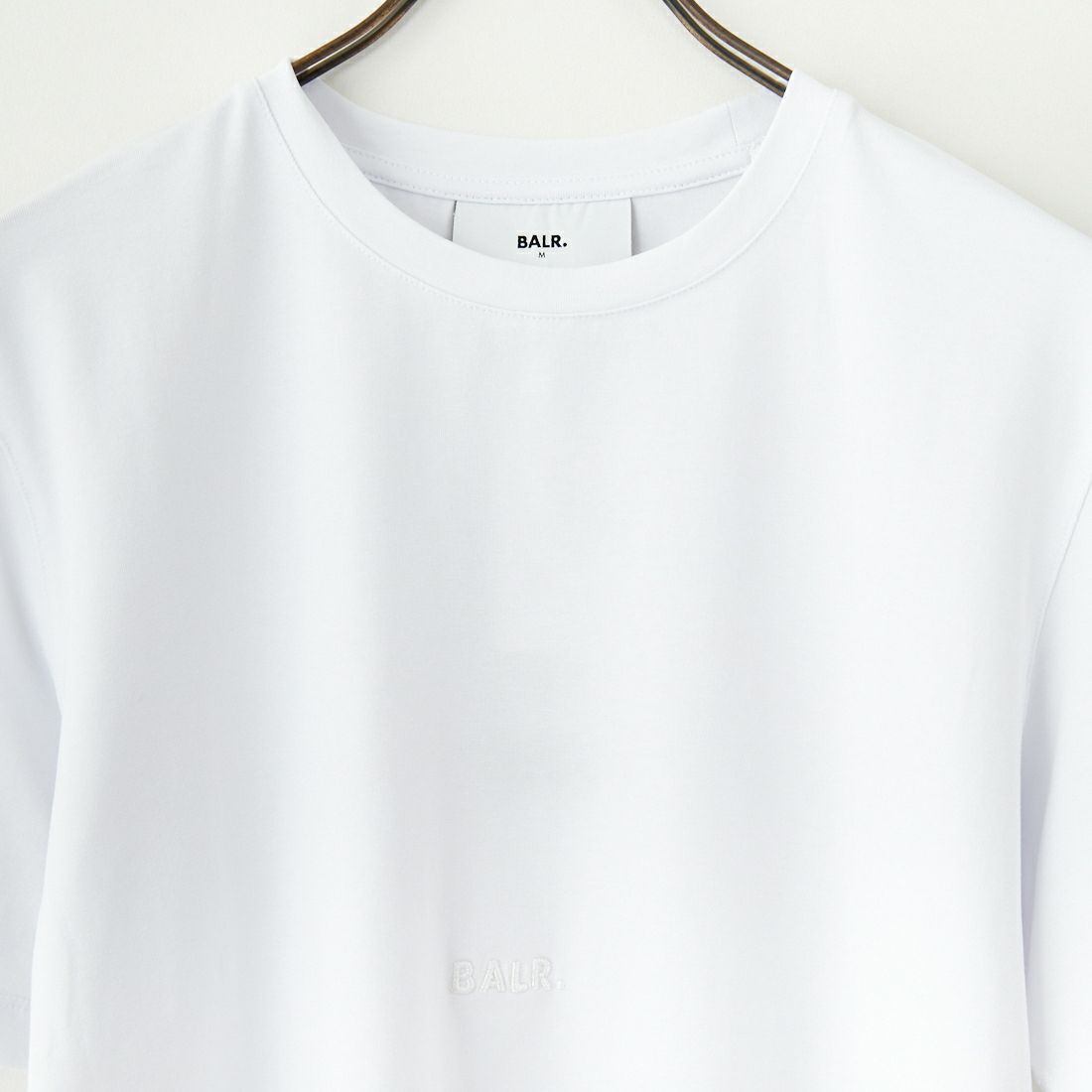 BALR. [ボーラー] ロゴスリムTシャツ [B11121280] BRIGHT WHT
