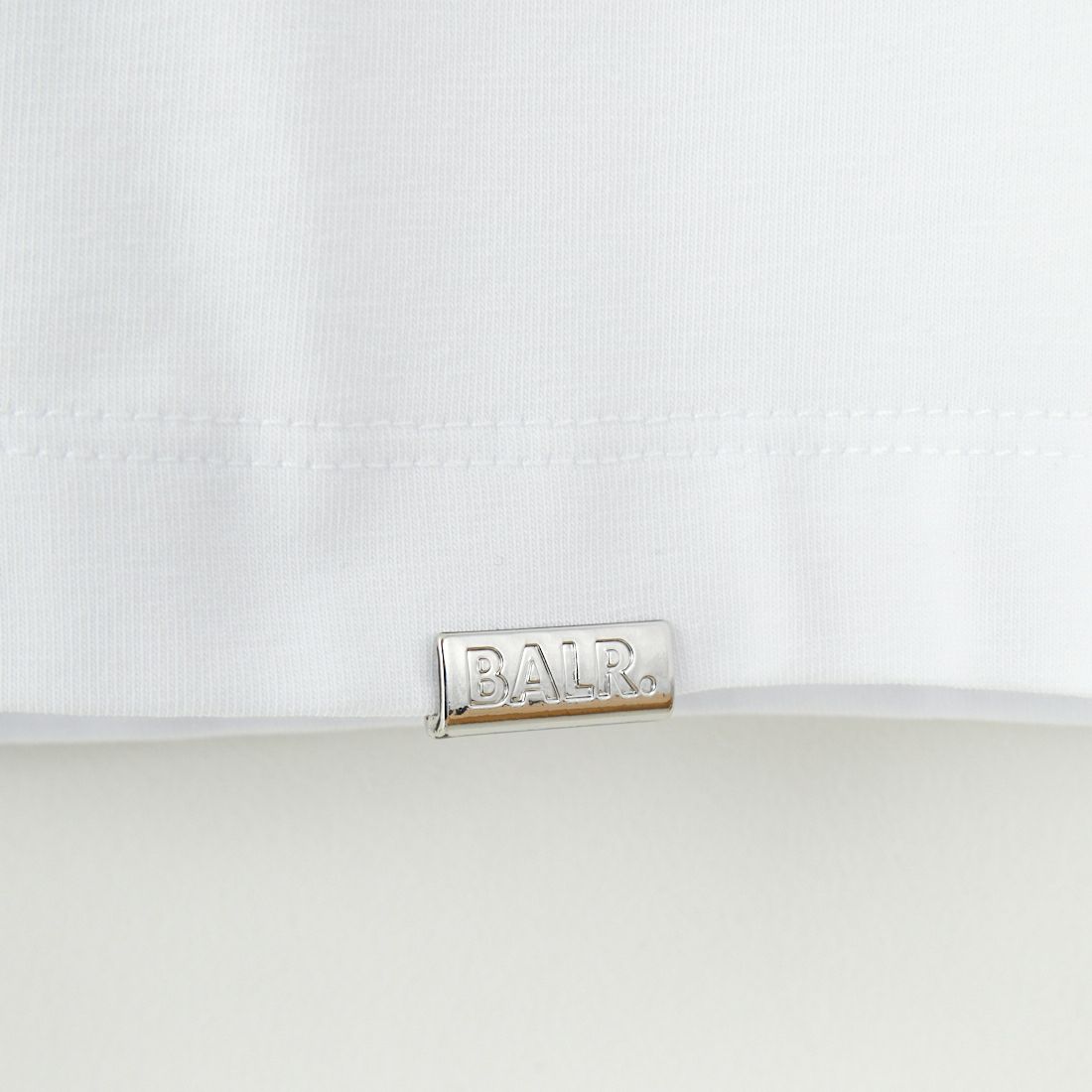 BALR. [ボーラー] ロゴスリムTシャツ [B11121280] BRIGHT WHT