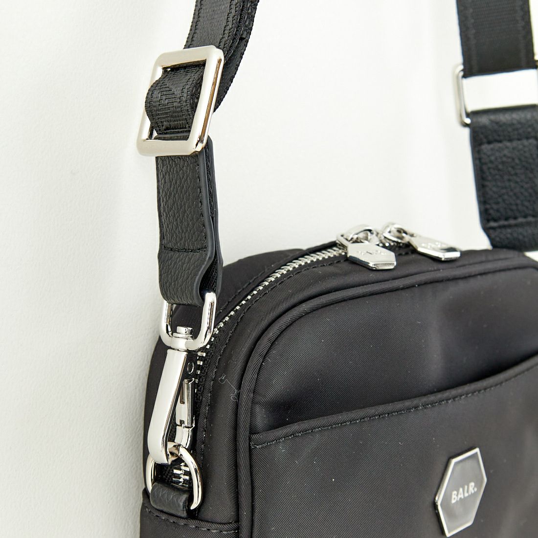 BALR. [ボーラー] クラシックメッセンジャーバッグ [B62341023] JET BLACK